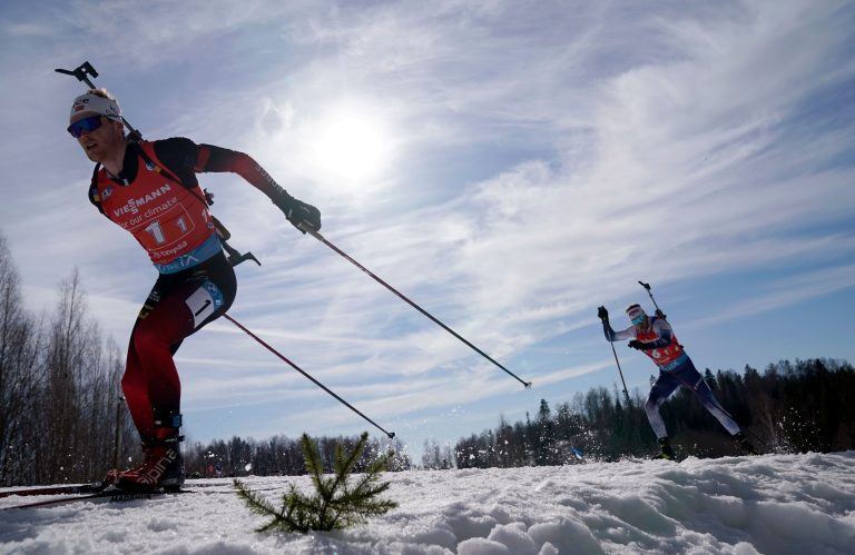 Nórsky biatlonista Sivert Guttorm Bakken. Foto: TASR/AP