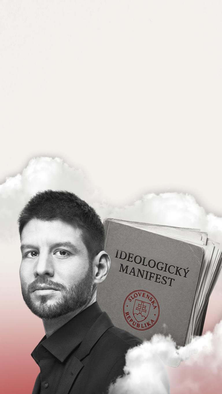 Šimečka si mýli ústavu s ideologickým manifestom