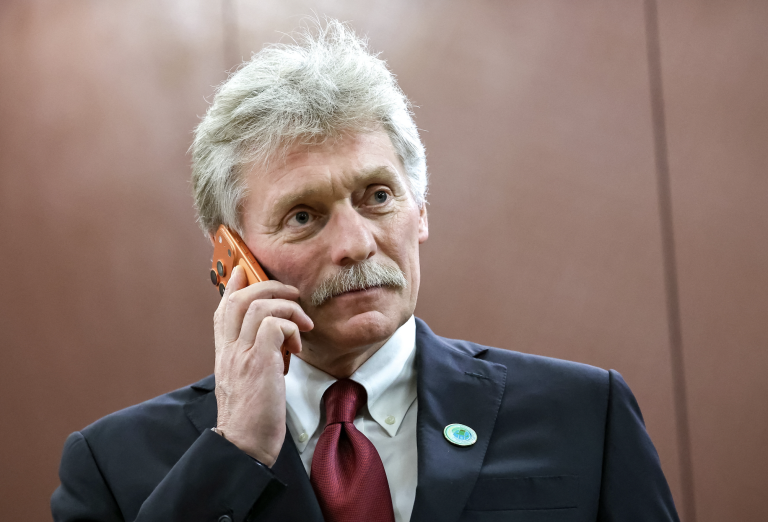 Dmitri Peskow. Foto: Sputnik/Alexander Kazakov/Pool via Reuters