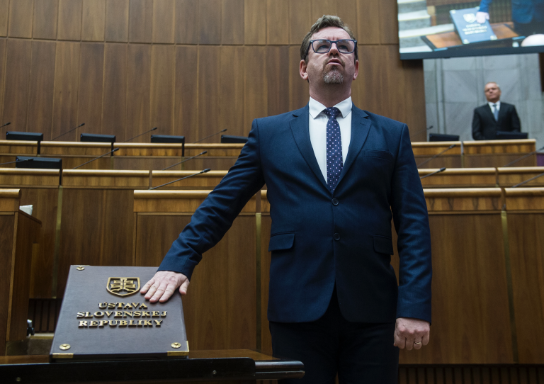 Martin Šmilňák. Foto: Jakub Kotian/TASR
