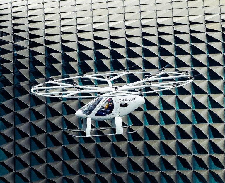 Volocopter. Foto: Ore Huiying/Getty Image