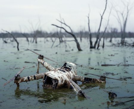 Polluted soil and water, piles of dead animals. The drone war is also having a severe impact on nature.