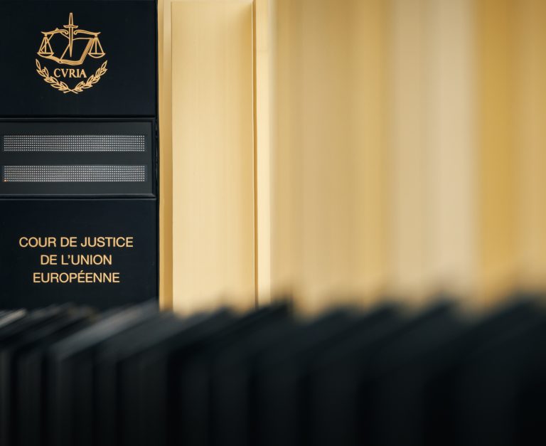 Európsky súdny dvor. Foto:  Daniel Karmann/picture alliance via Getty Images