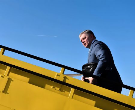 Slovenský vládny špeciál mal v Bruseli nehodu, nie je letuschopný