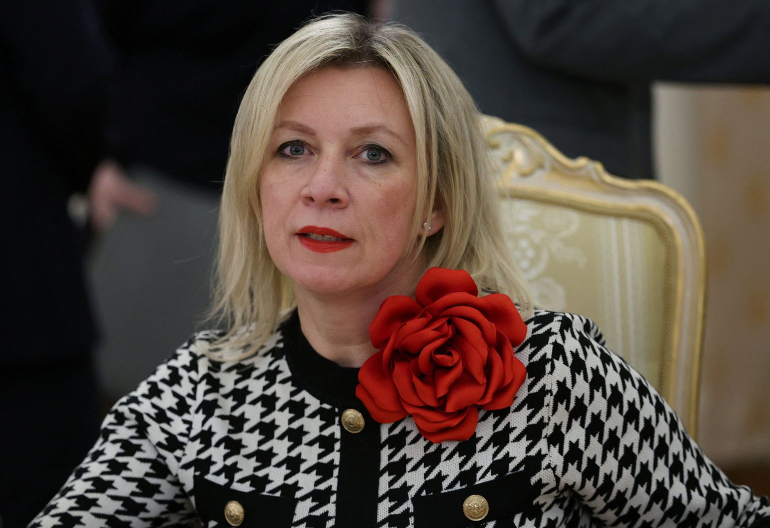 Maria Zakharova. Photo: Ramil Sitdikov/Reuters