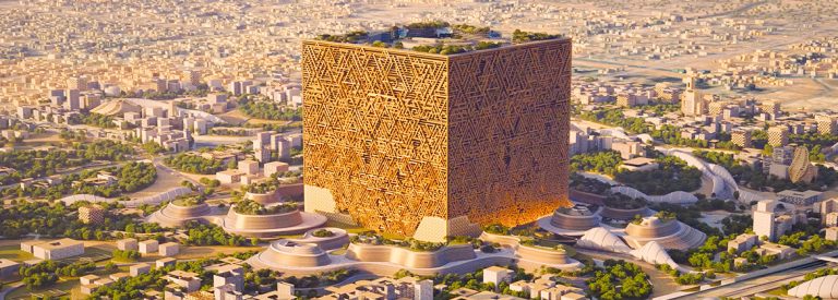 Saudská Arábia stopla ikonický Mukaab