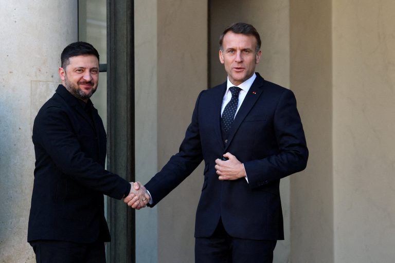 Zelensky and Macron discuss defence and diplomacy