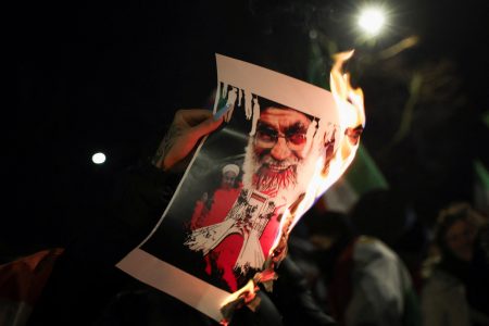 It's time to look for new leadership in Iran, Trump said