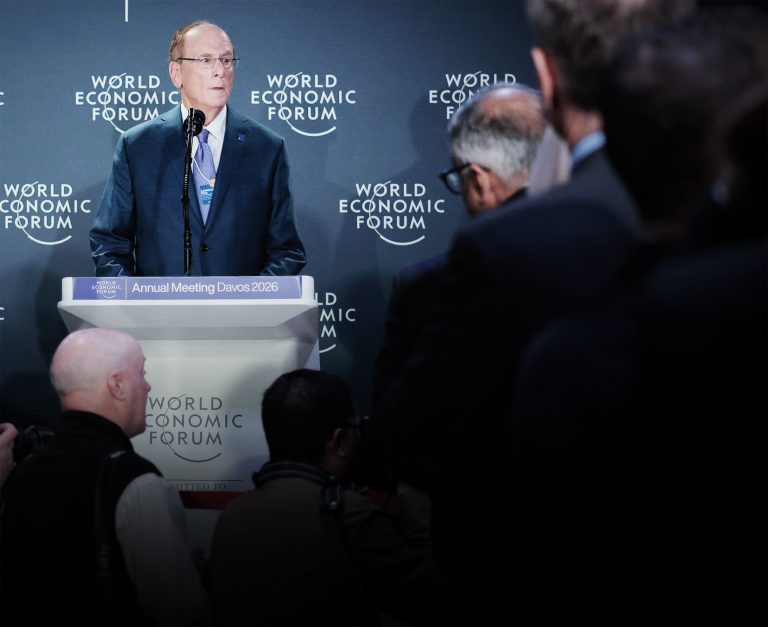 Larry Fink. Photo: Chip Somodevilla/Getty Images 