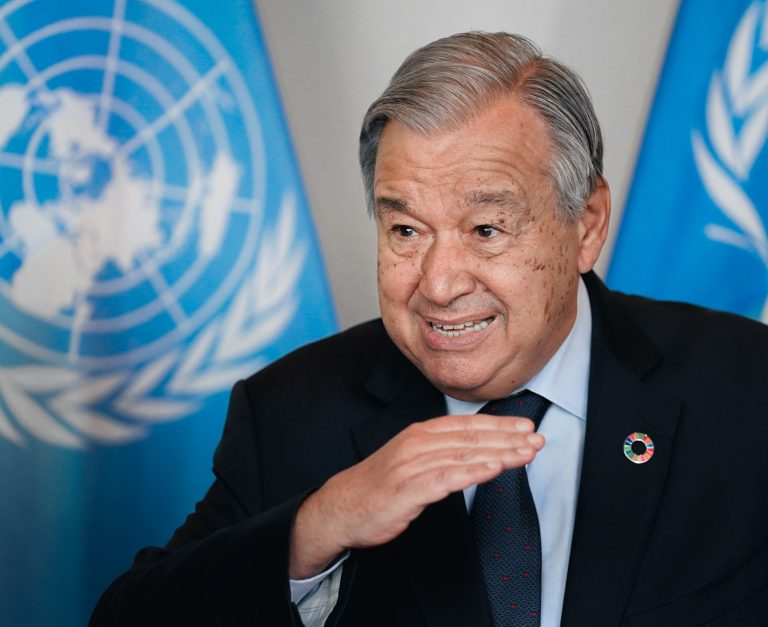 Antonio Guterres. Foto: John Minchillo-Pool/Getty Images