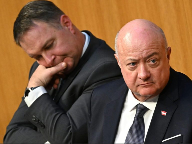 Andreas Babler, Christian Stocker - APA-Images / APA / HELMUT FOHRINGER