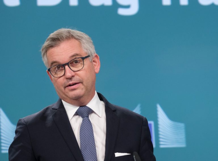 EU-Kommissar Magnus Brunner Foto: Thierry Monasse/Getty Images