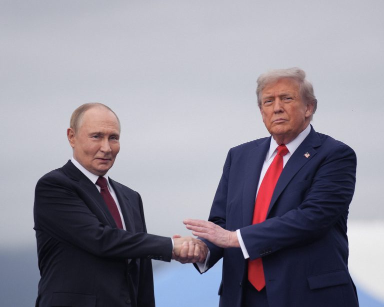 Vladimir Putin a Donald Trump. Foto: Andrew Harnik/Getty Images