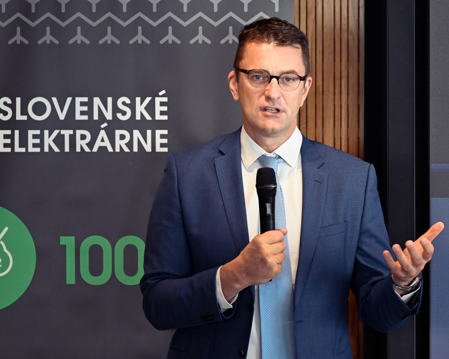 Generálny riaditeľ Slovenských elektrární, a.s. (SE) Branislav Strýček. Foto: Pavel Neubauer/TASR