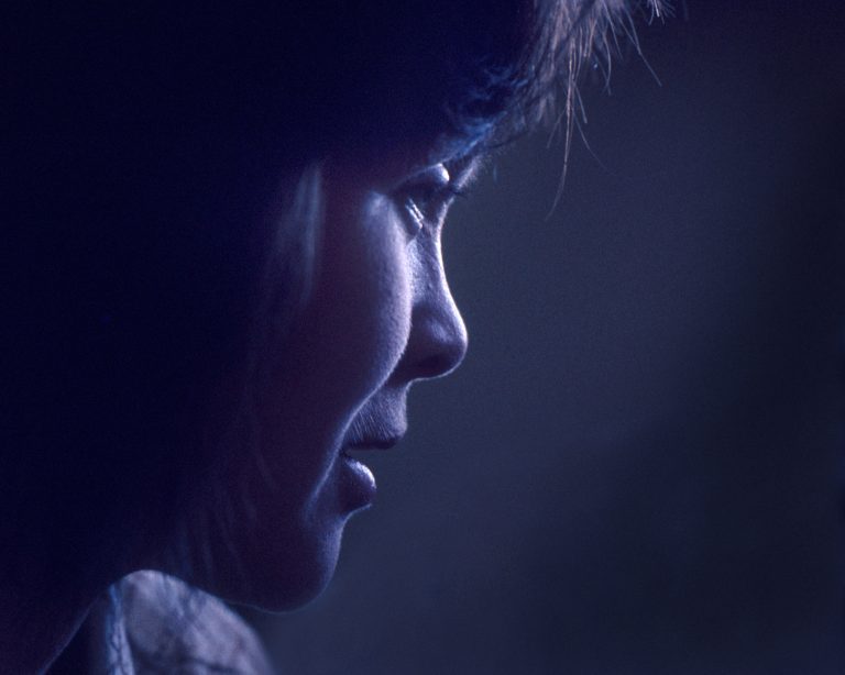 Detailný profil neznámej mladej ženy, Jakobshavn, Grónsko. Foto: Tom Nebbia/Corbis prostredníctvom via Getty Images