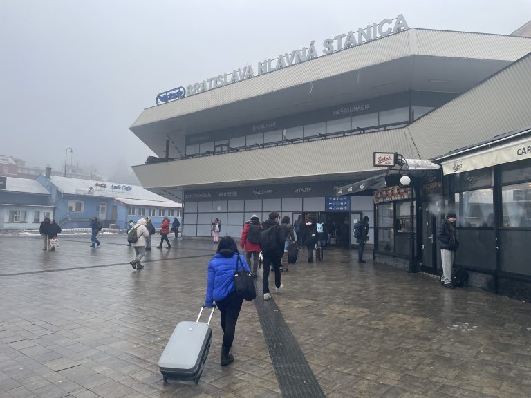 Železničná stanica Bratislava hlavná stanica. Foto: Miroslava Pavlíková/Štandard 