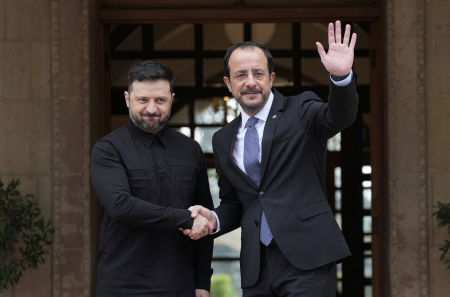 Cyprus took over the EU presidency, held talks with Zelensky
