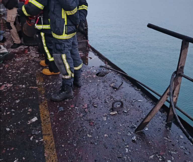 Russians hit two civilian cargo ships, Ukraine reports