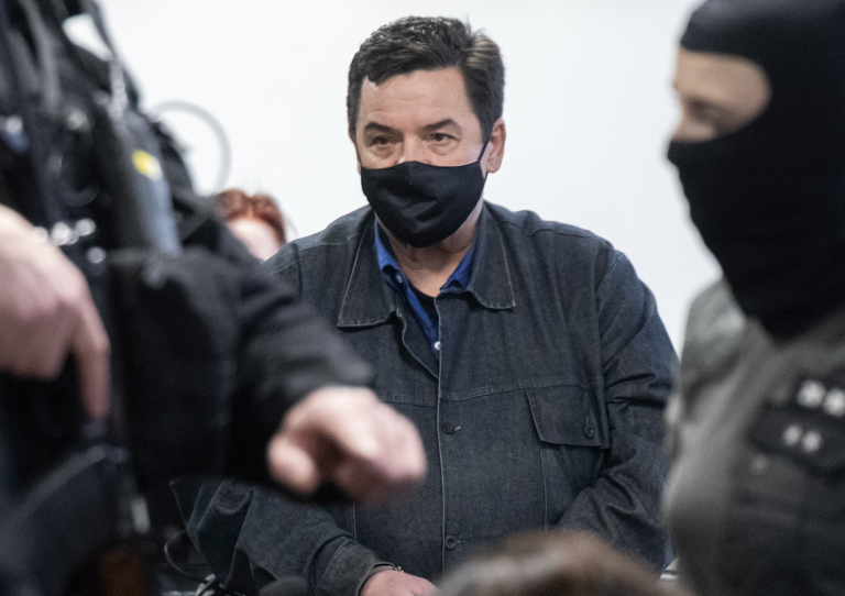 Marian Kočner na súde vo veci vraždy novinára Jána Kuciaka. Foto: Martin Baumann/TASR