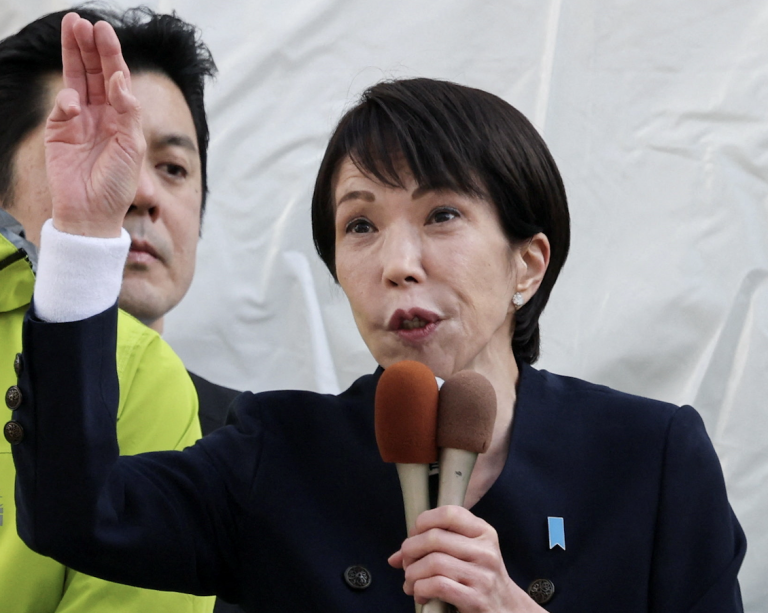 Sanae Takaichi. Photo: Kim Kyung-hoon/Reuters