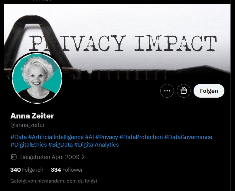 Anna Zeiter, Screenshot X