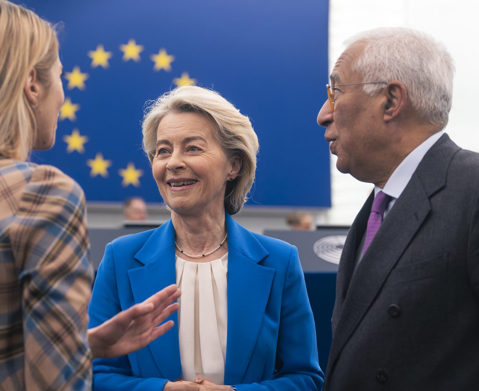Kaja Kallas, Ursula von der Leyen and António Luís Santos da Costa. Photo: Philipp von Ditfurth/dpa (Photo by Philipp von Ditfurth/picture alliance via Getty Images