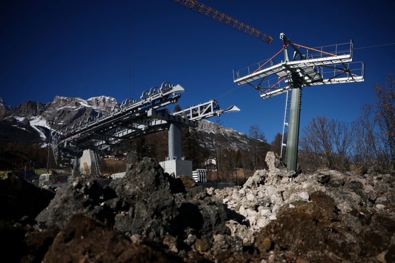 Olympic Cortina under pressure, cable car will not be completed in time