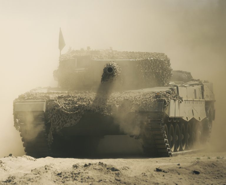 Tank Leopard 2. Photo: Sean Gallup/Getty Images