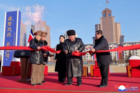 Apartments for those killed in the war in Ukraine opened in Pyongyang