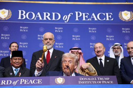 War as a topic of the Peace Council. Trump is toying with the idea of attacking Iran.