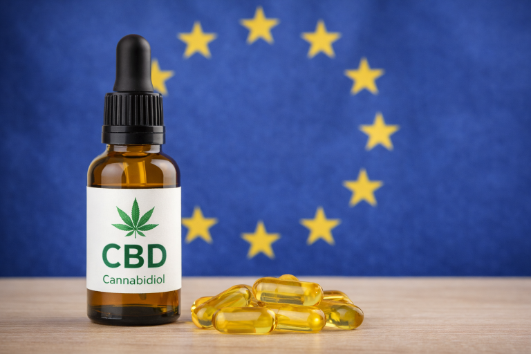 The EU has set a lower income threshold for CBD than in the UK