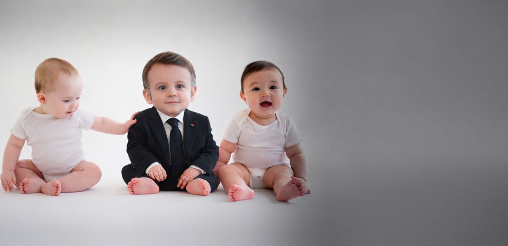 President Macron wants more children