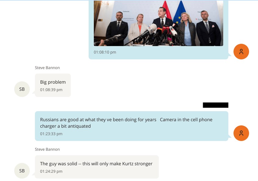 Epstein-Files Strache Screenshot: US-Justizministerium