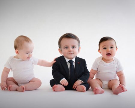 Präsident Macron will mehr Kinder