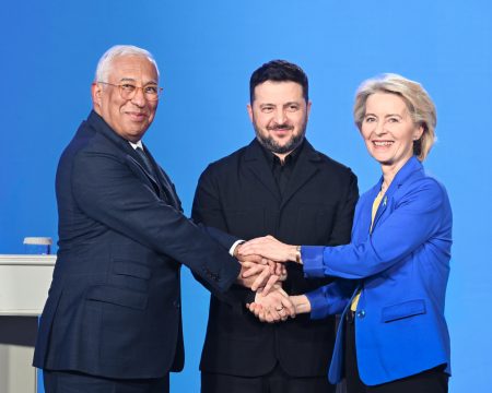 Zelenskyy presses for EU accession as elections in Hungary and France loom