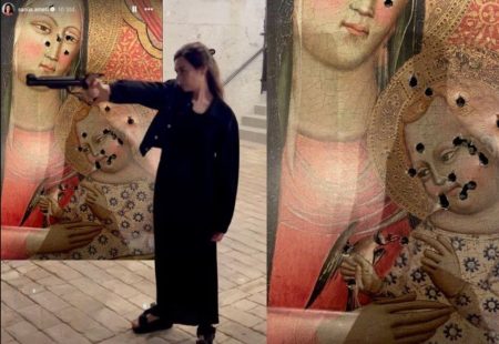 Politikerin in der Schweiz für Schüsse auf Marienbild verurteilt