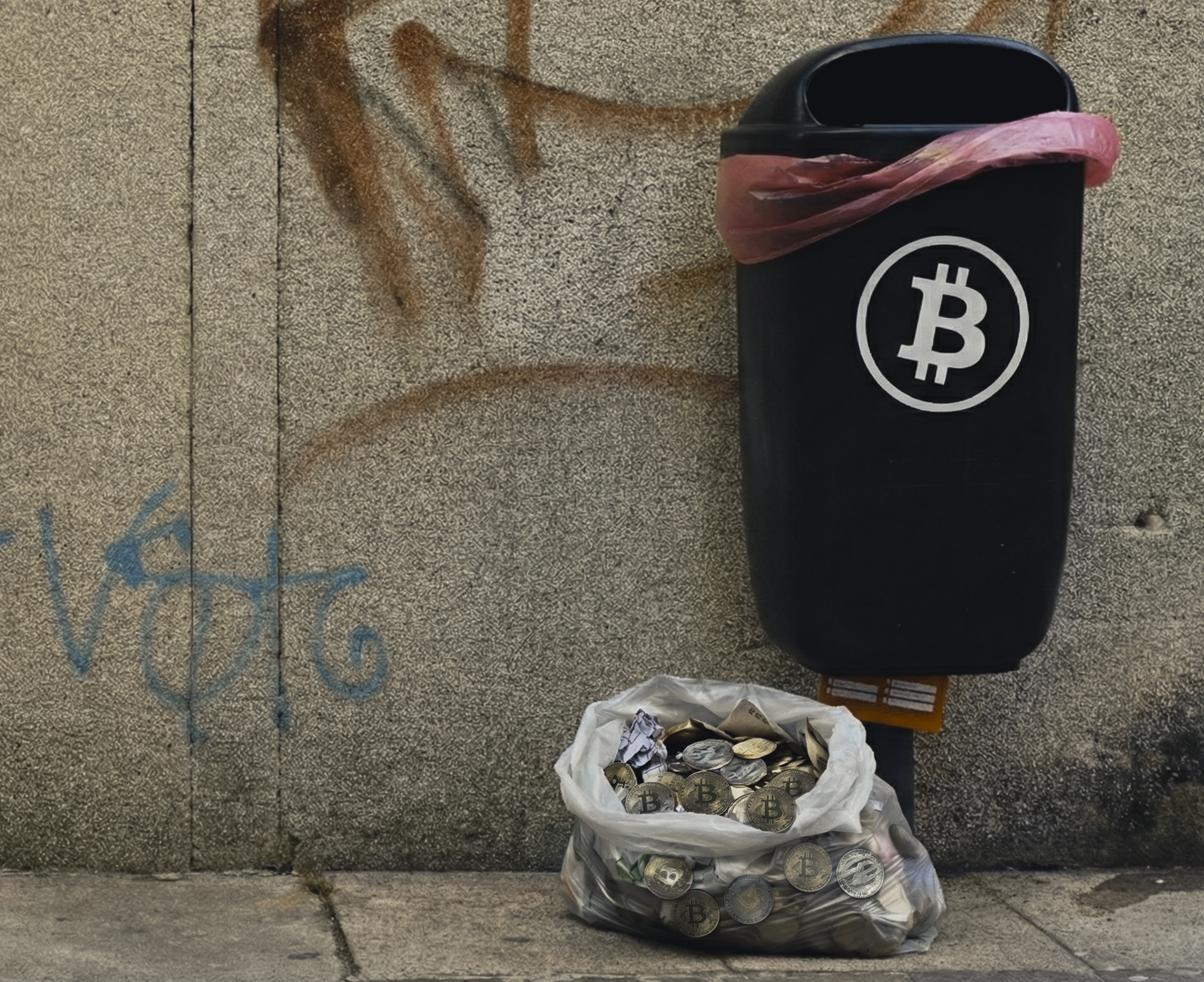 Gold panics, bitcoin falls, and artificial intelligence begins to hurt