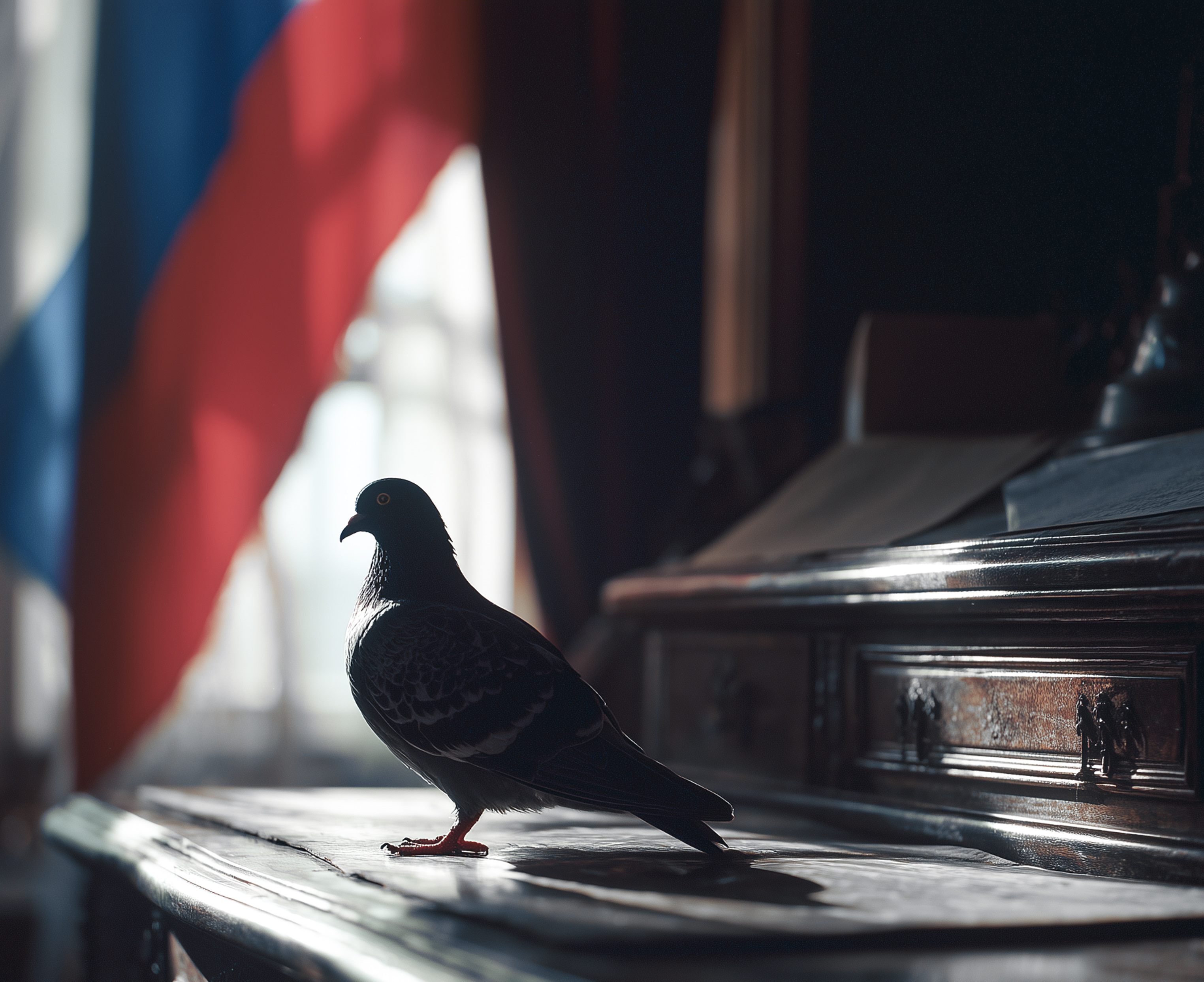 Flying cyborgs? Spy pigeons are being developed by a company linked to Putin's daughter