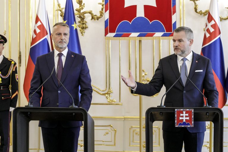 Richard Raši a Peter Pellegrini.