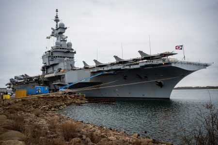 Macron deploys carrier group to Mediterranean