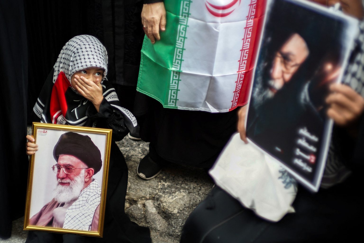 A pro-Iran demonstration in Bangkok, Thailand. Photo: Athit Perawongmetha/Reuters