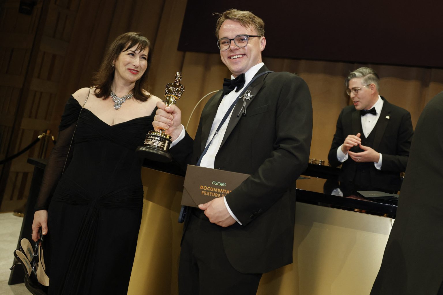 Oscar winner Pavel Talankin would face persecution if he returned to Russia. Photo: Carlos Barria/Reuters
