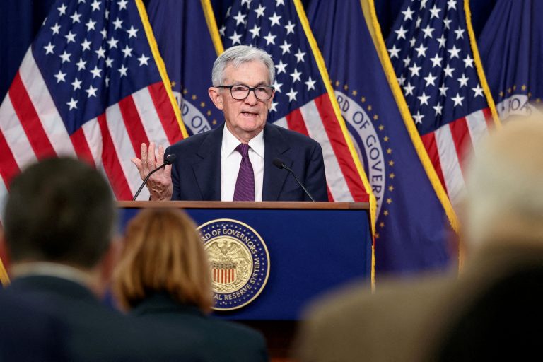 Energy shock tests Fed, Powell holds course