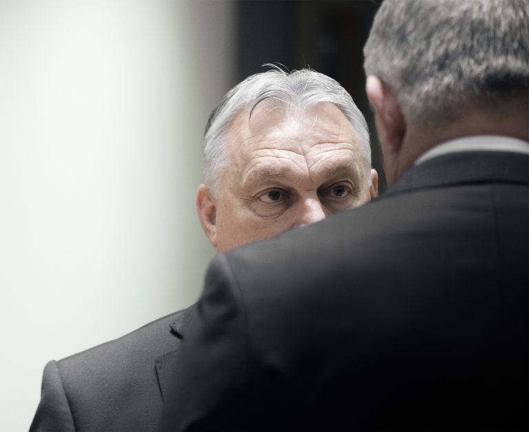 Viktor Orbán and Robert Fico. Photo: Thierry Monasse/Getty Images
