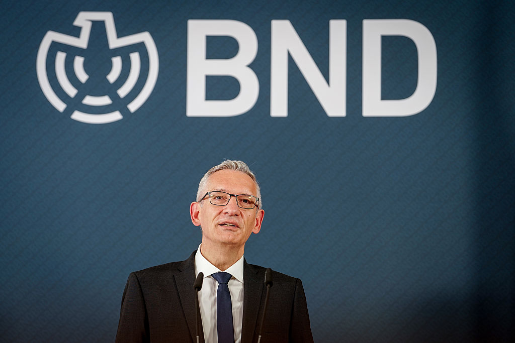 Martin Jäger, President of the Federal Intelligence Service (BND), says Germany is ‘no longer in a time of peace’ as debate grows over expanding the agency’s powers. Photo: Kay Nietfeld/Getty Images