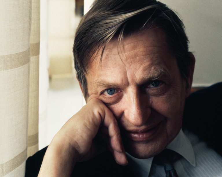 Švédsky premiér Olof Palme bol predsedom Švédskej sociálnodemokratickej strany od roku 1969 až do svojej vraždy v roku 1986. Foto: Ingrid Rossi/Getty Images