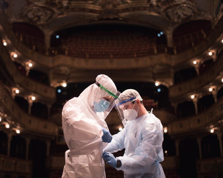 Testovanie na Covid-19 v Košiciach. Foto: Zuzana Gogova/Getty Images