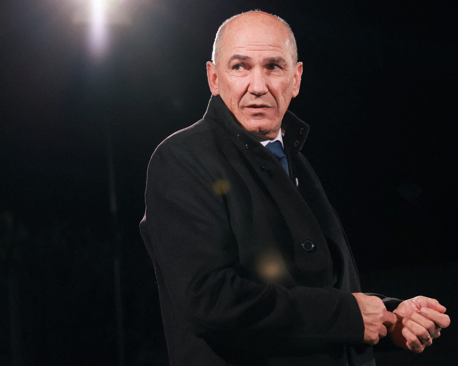 Janez Jansa (SDS). Photo: Borut Zivulovic/Reuters