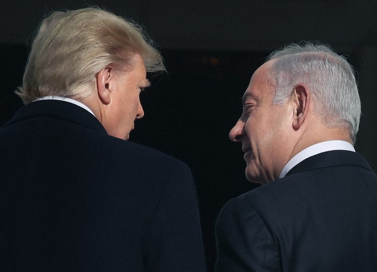 Donald Trump a Benjamin Netanjahu. Foto: Mark Wilson/Getty Images