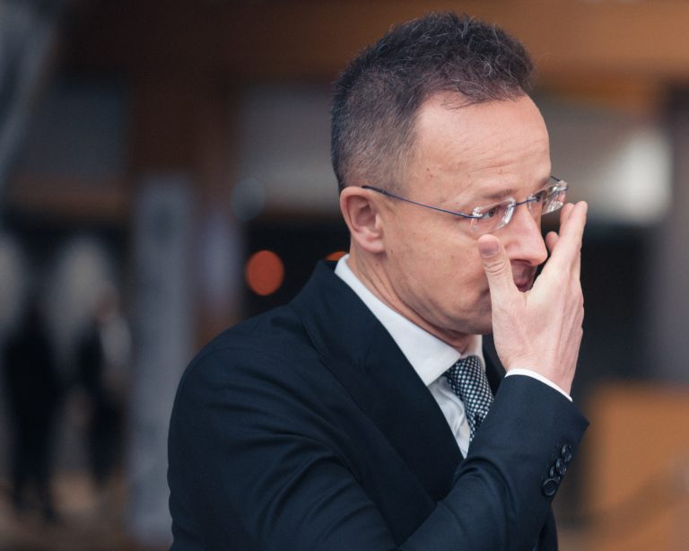 Hungarian Foreign Minister Peter Szijjarto. Photo: Thierry Monasse/Getty Images